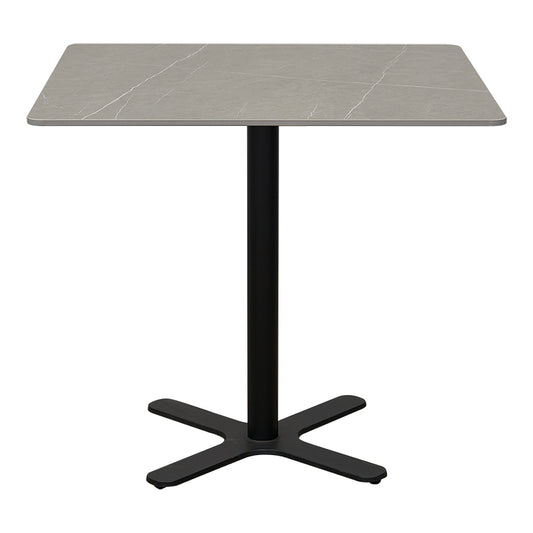 Mesa bar Roma piedra sinterizada cuadrada 70-80 cm