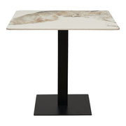 Mesa bar Atenas piedra sinterizada cuadrada 70-80 cm