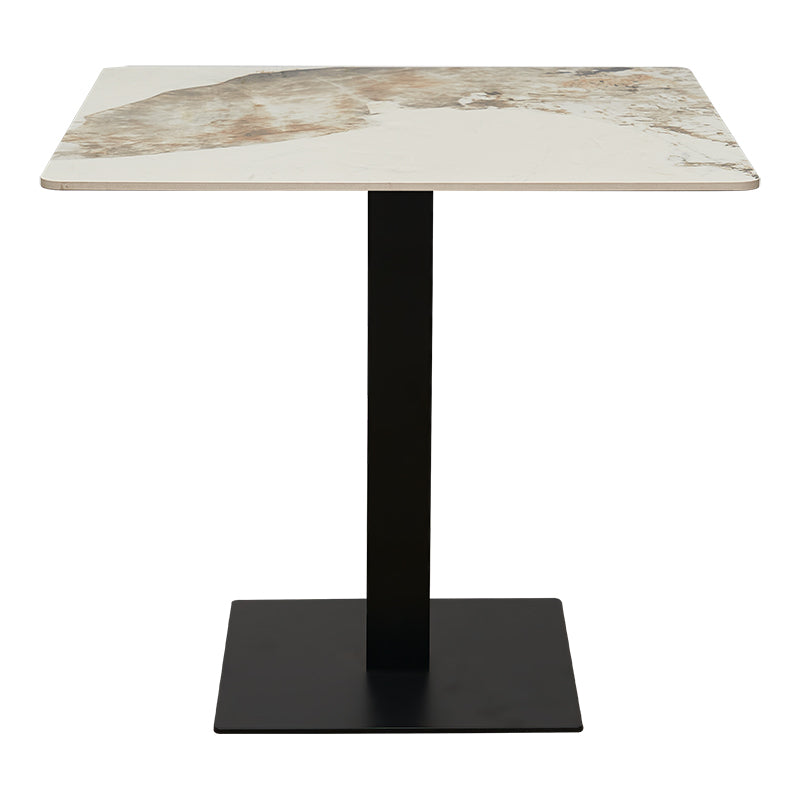 Mesa bar Atenas piedra sinterizada cuadrada 70-80 cm