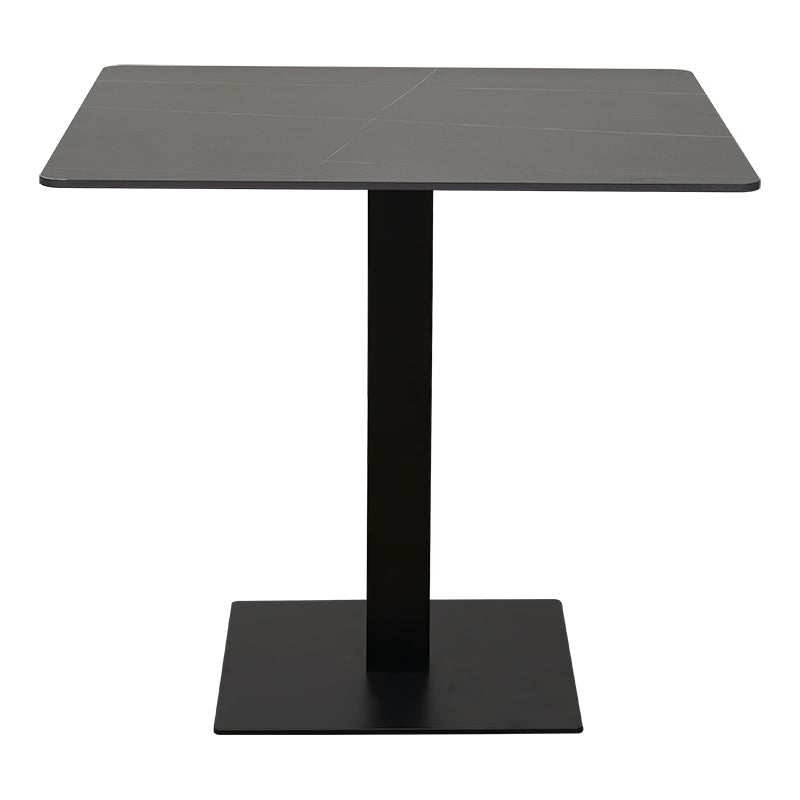 Mesa bar Atenas piedra sinterizada cuadrada 70-80 cm