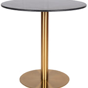 Mesa acero inoxidable oro mármol 60-80-90-100