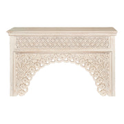 Consola aparador de madera de mango blanco Blanche