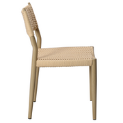 Silla de comedor de acero Peter