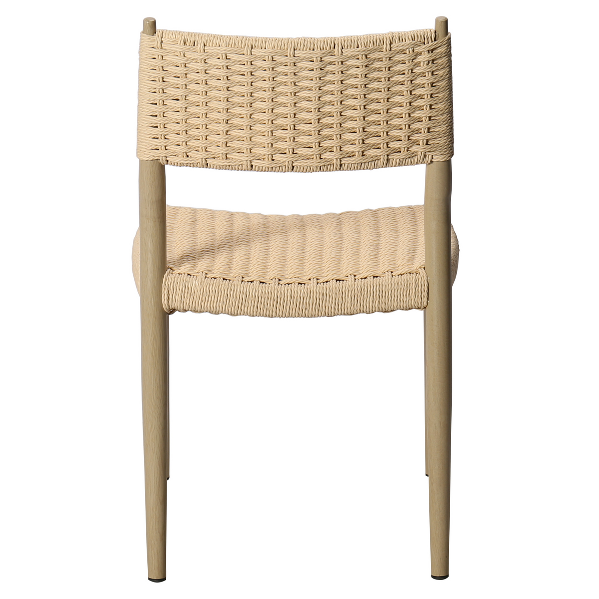 Silla de comedor de acero Peter