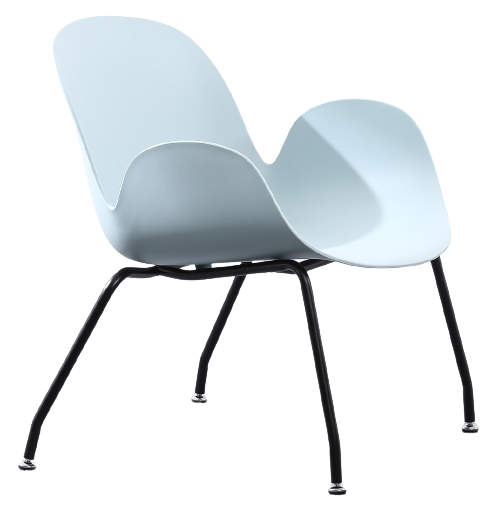Sillón de sala de espera polipropileno Vida