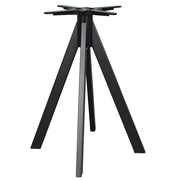 Bases mesa acero negro California 4 patas