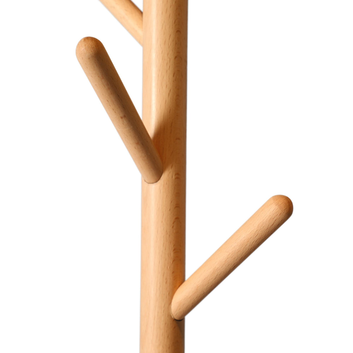 Perchero de pie de madera de haya Rennata