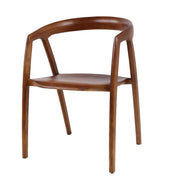 Silla de madera de comedor Lux