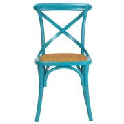 Silla de comedor vintage madera envejecida Tone