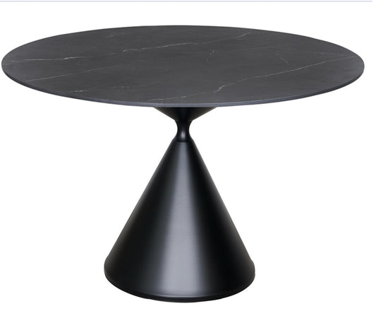 Mesa de comedor de piedra 100/120Ø Alaska