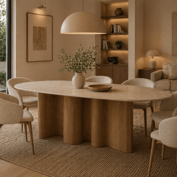 Mesa de Comedor Salinas 200 – Piedra Sinterizada