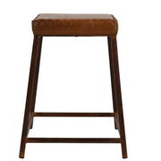 Taburete bajo acero vintage Tell
