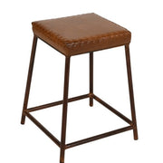 Taburete bajo acero vintage Tell
