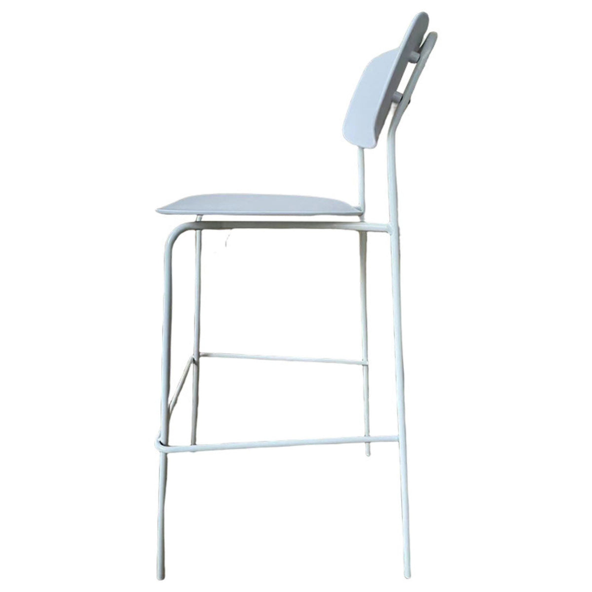 Taburete de bar apilable polipropileno Afra