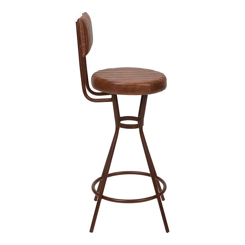 Taburete vintage retro Be redondo