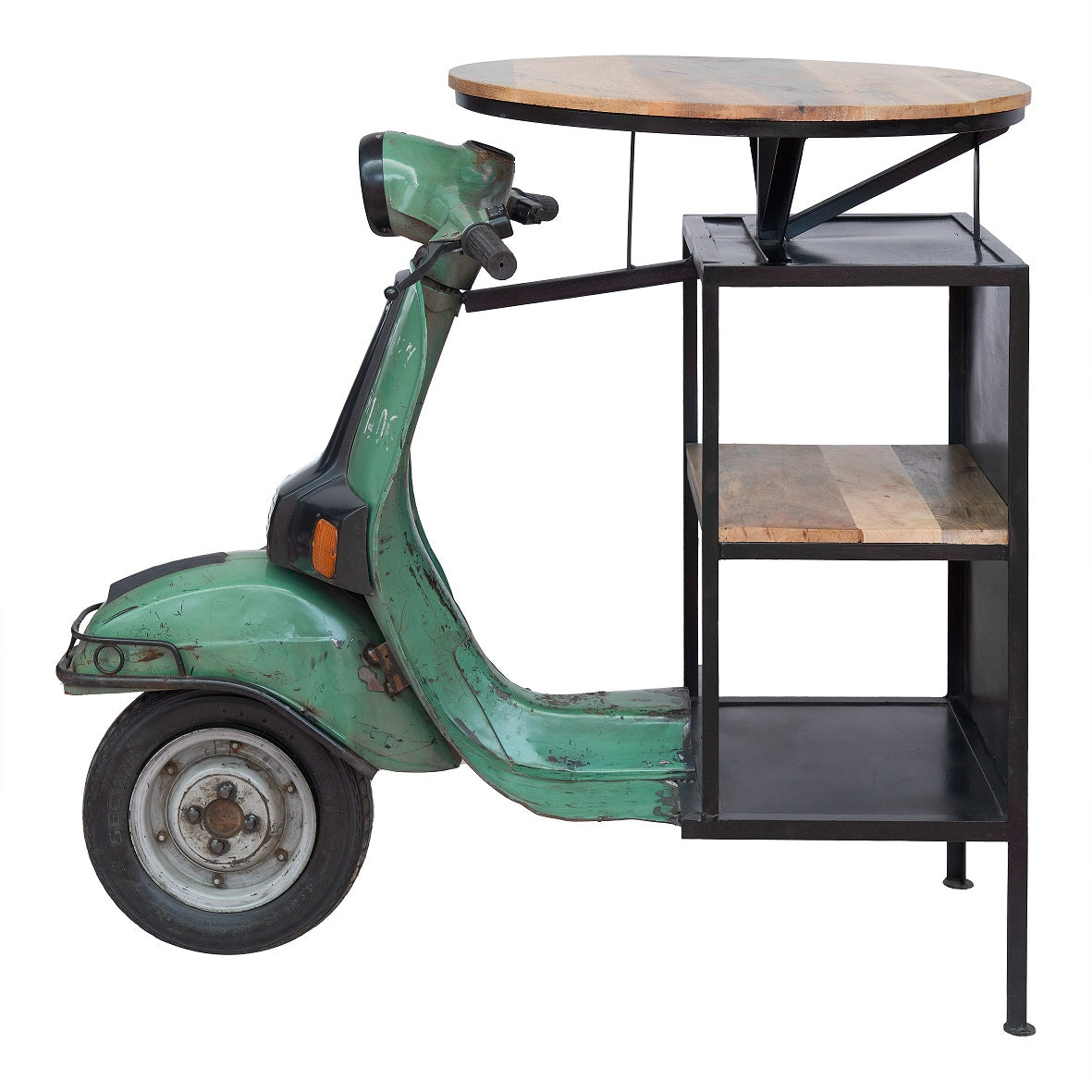 Mesa scooter madera California