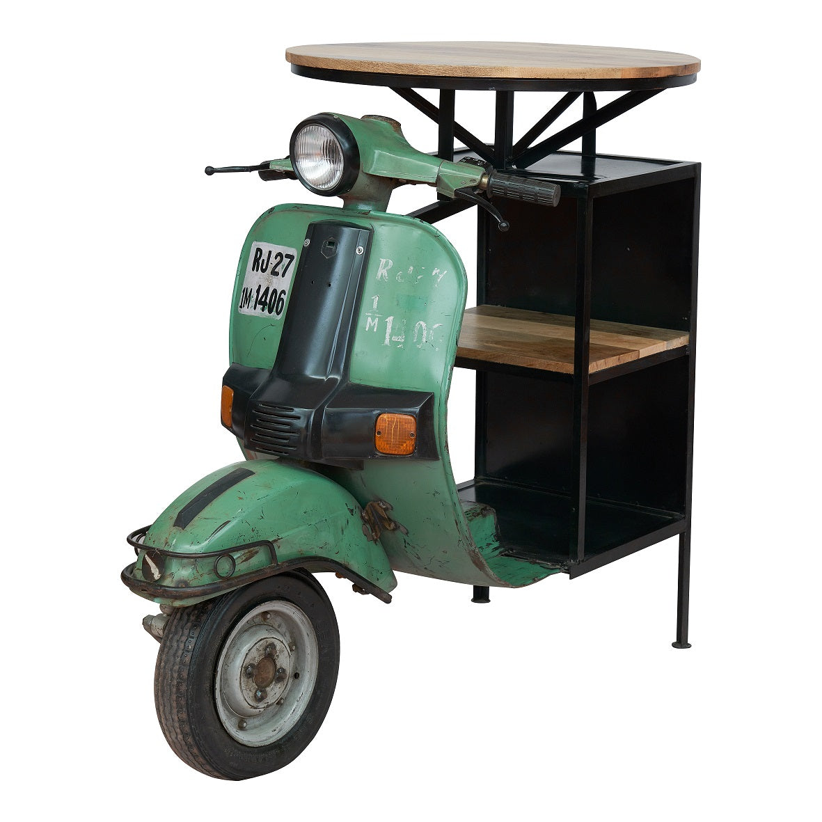 Mesa scooter madera California