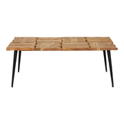 Mesa de centro de madera de mango Greg