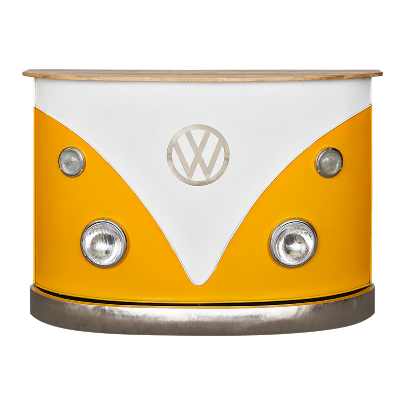 Barra de bar vintage Volkswagen amarillo