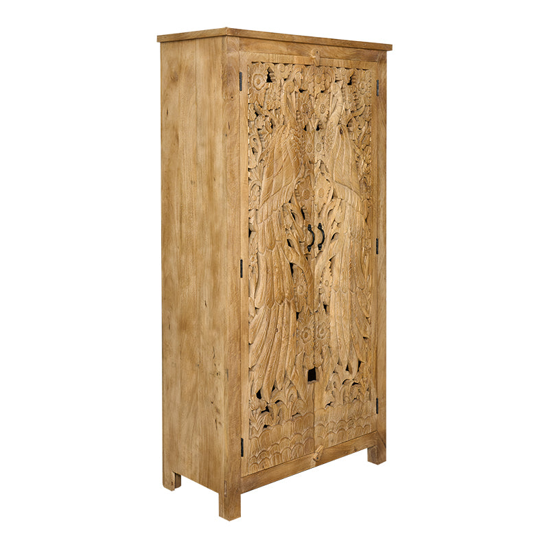 Armario de madera de mango tallado Chirux