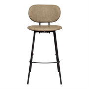 Taburete de bar vintage cuero ecológico 75 Elsa