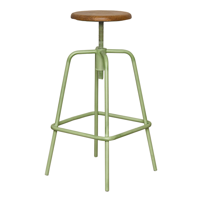 Taburete Bajo Vintage Acero Thyago 70H