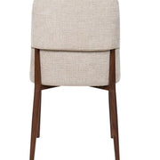 Silla de comedor nórdica Tuila beige