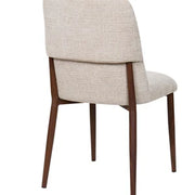 Silla de comedor nórdica Tuila beige