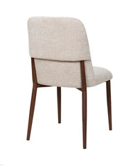 Silla de comedor nórdica Tuila beige