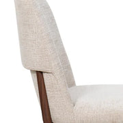 Silla de comedor nórdica Tuila beige