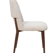 Silla de comedor nórdica Tuila beige