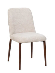 Silla de comedor nórdica Tuila beige