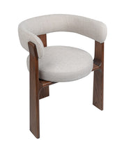 Silla de comedor con apoyabrazos madera fresno Mollang