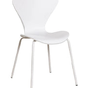 Silla de comedor acero y polipropileno Roxy