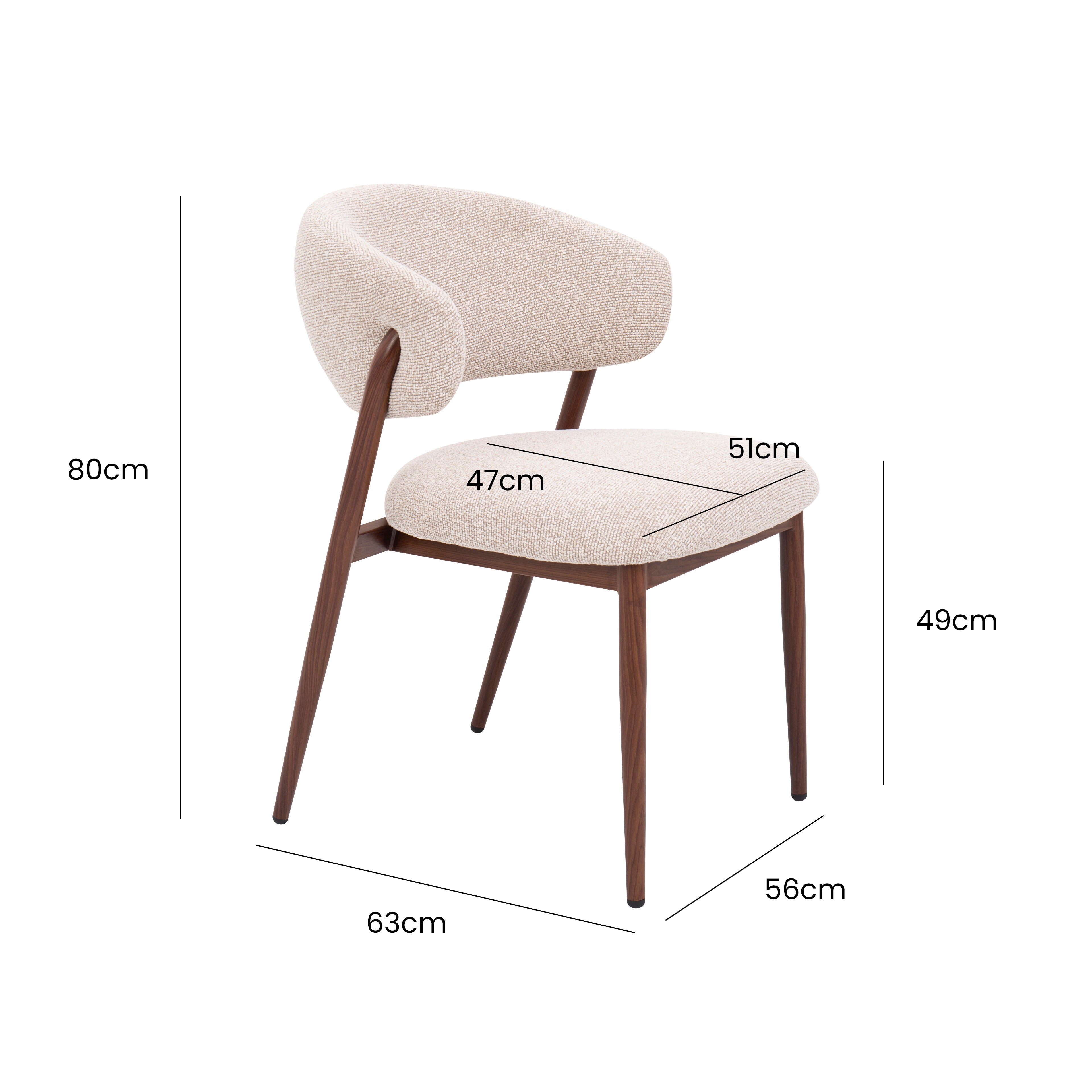 Silla de comedor Niu Nordic