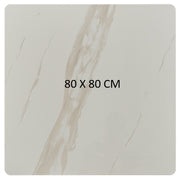 Mesa bar Atenas piedra sinterizada cuadrada 70-80 cm