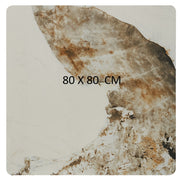 Mesa bar Atenas piedra sinterizada cuadrada 70-80 cm