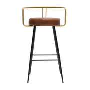 Taburete de bar vintage alto Rouss