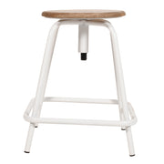 Taburete bajo vintage acero Thyago