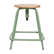 Taburete bajo vintage acero Thyago