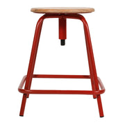 Taburete bajo vintage acero Thyago