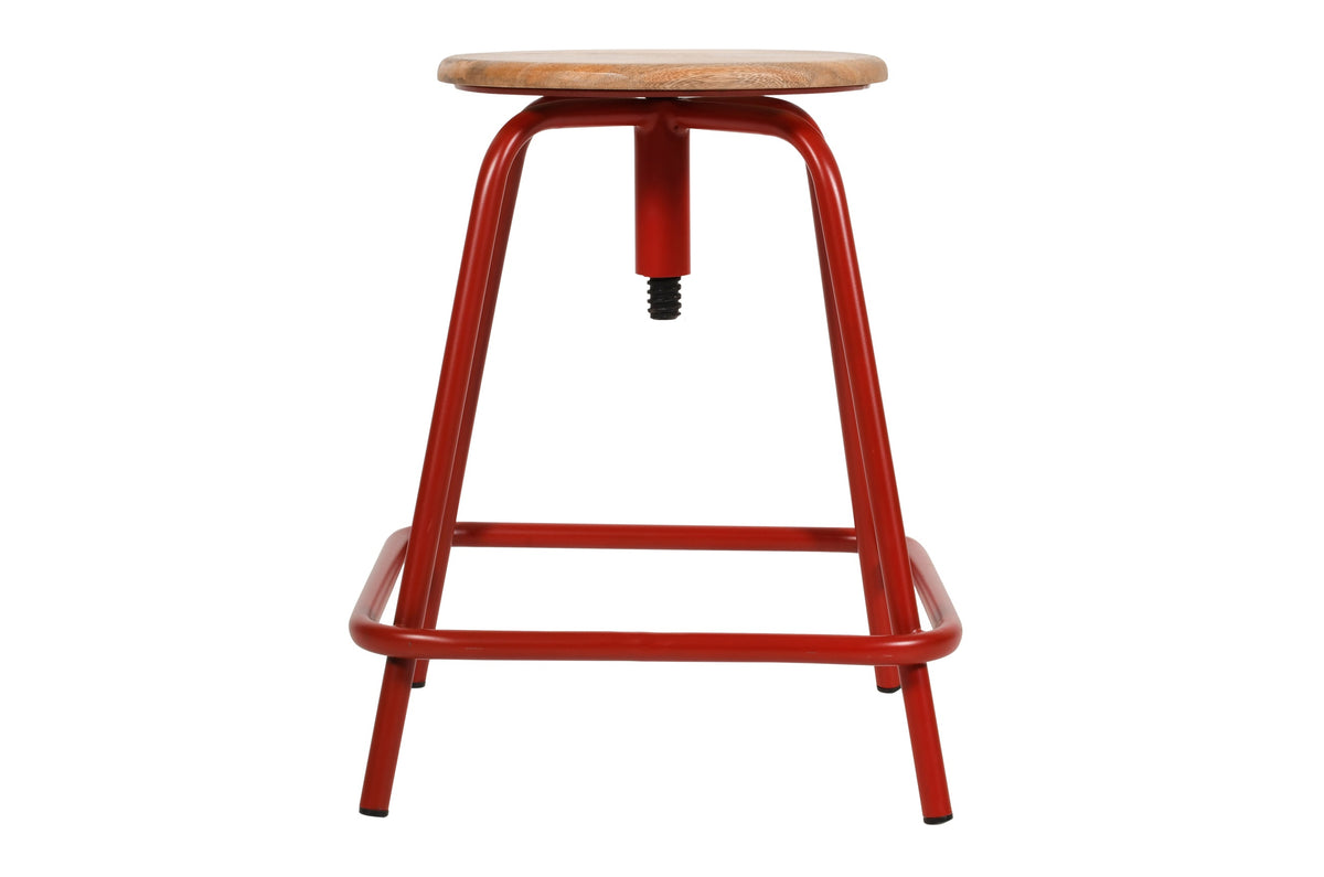 Taburete bajo vintage acero Thyago