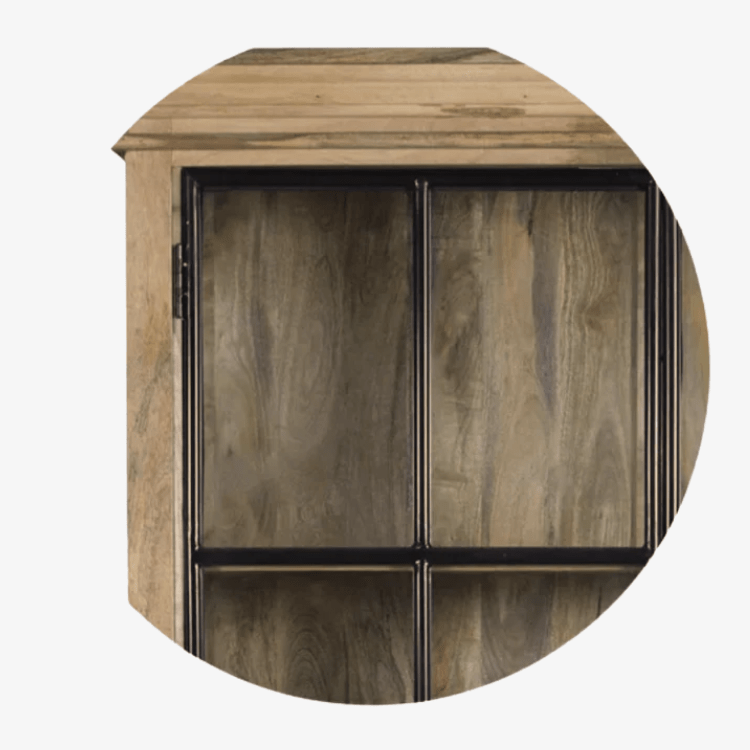 Alacena industrial madera de mango LILO