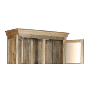 Alacena rústica de madera de mango ONNA 2 puertas