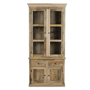 Alacena rústica de madera de mango ONNA 2 puertas