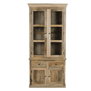 Alacena rústica de madera de mango ONNA 2 puertas