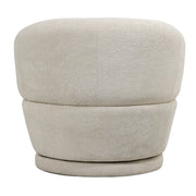 Fauteuil bouclé pivotant corail Montreal