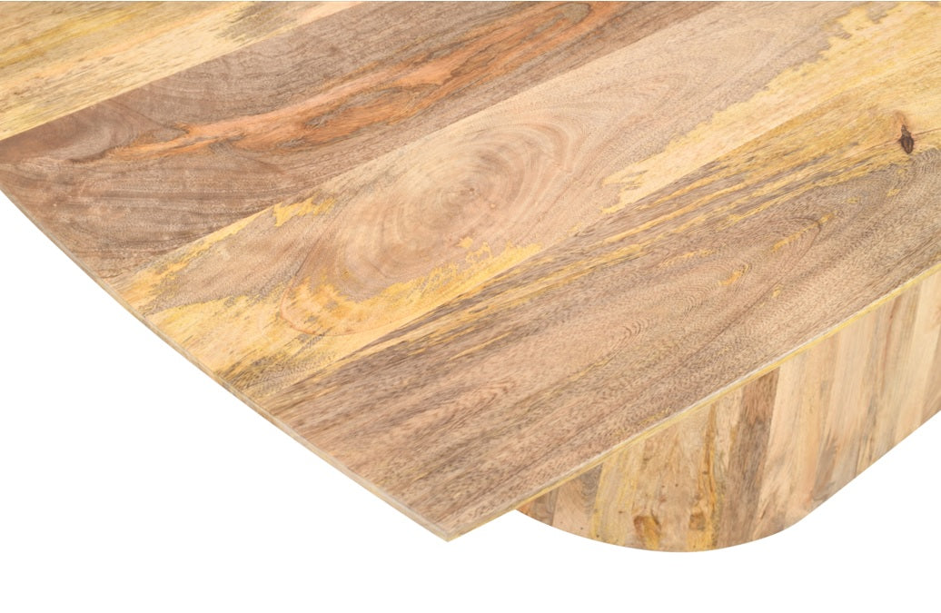 Mesa de comedor rectangular de madera de mango 220x110 Millal