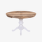 Mesa comedor redonda y extensible madera 120-180 cms Sharen - Vintahome