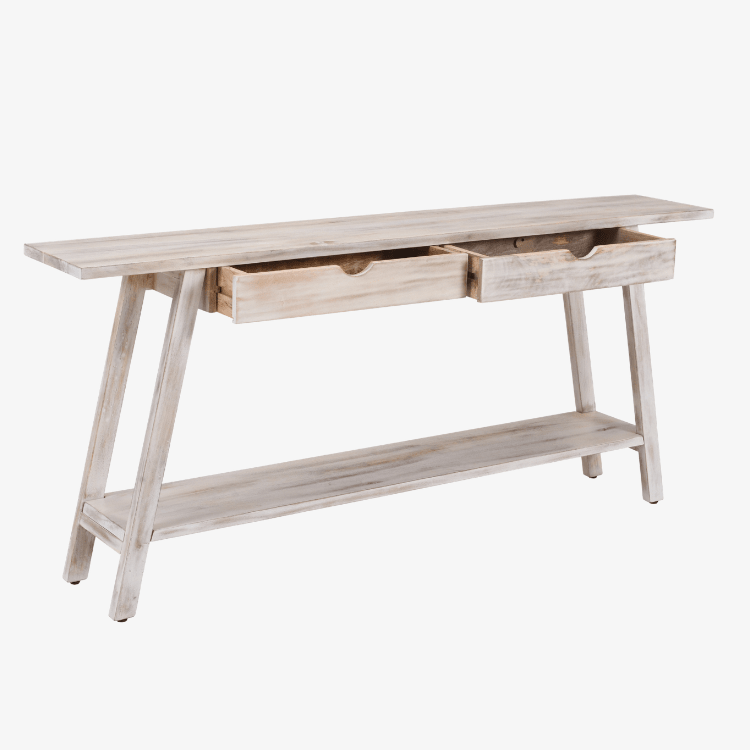 Mesa Consola Aina de Madera de Mango Natural 180 cm - Vintahome